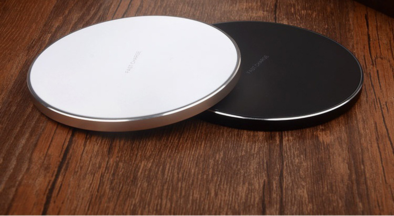 Cargador inalámbrico para iPhone, almohadilla de carga inalámbrica rápida para Samsung de alta velocidad - Imagen 3