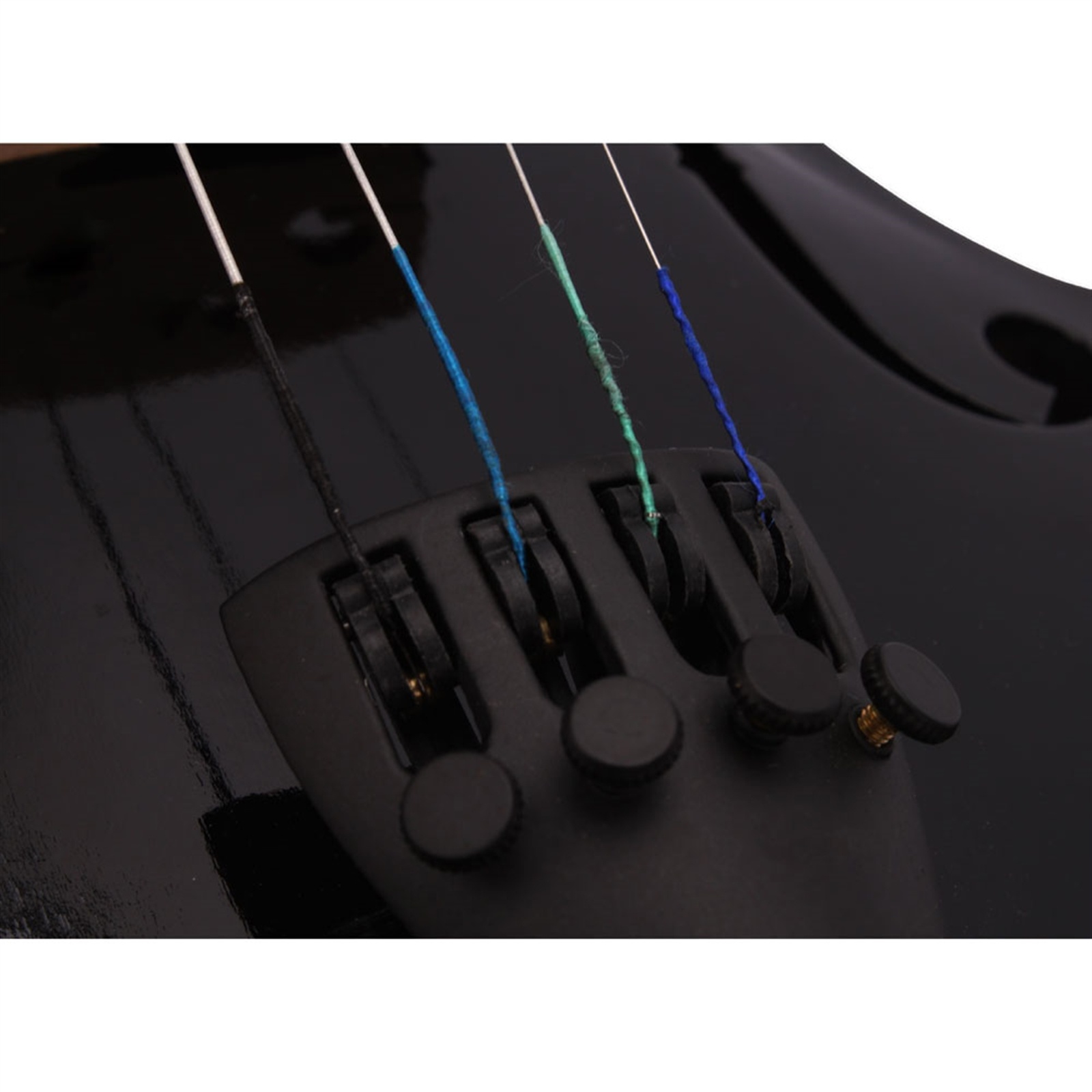 Violín acústico negro - Imagen 8