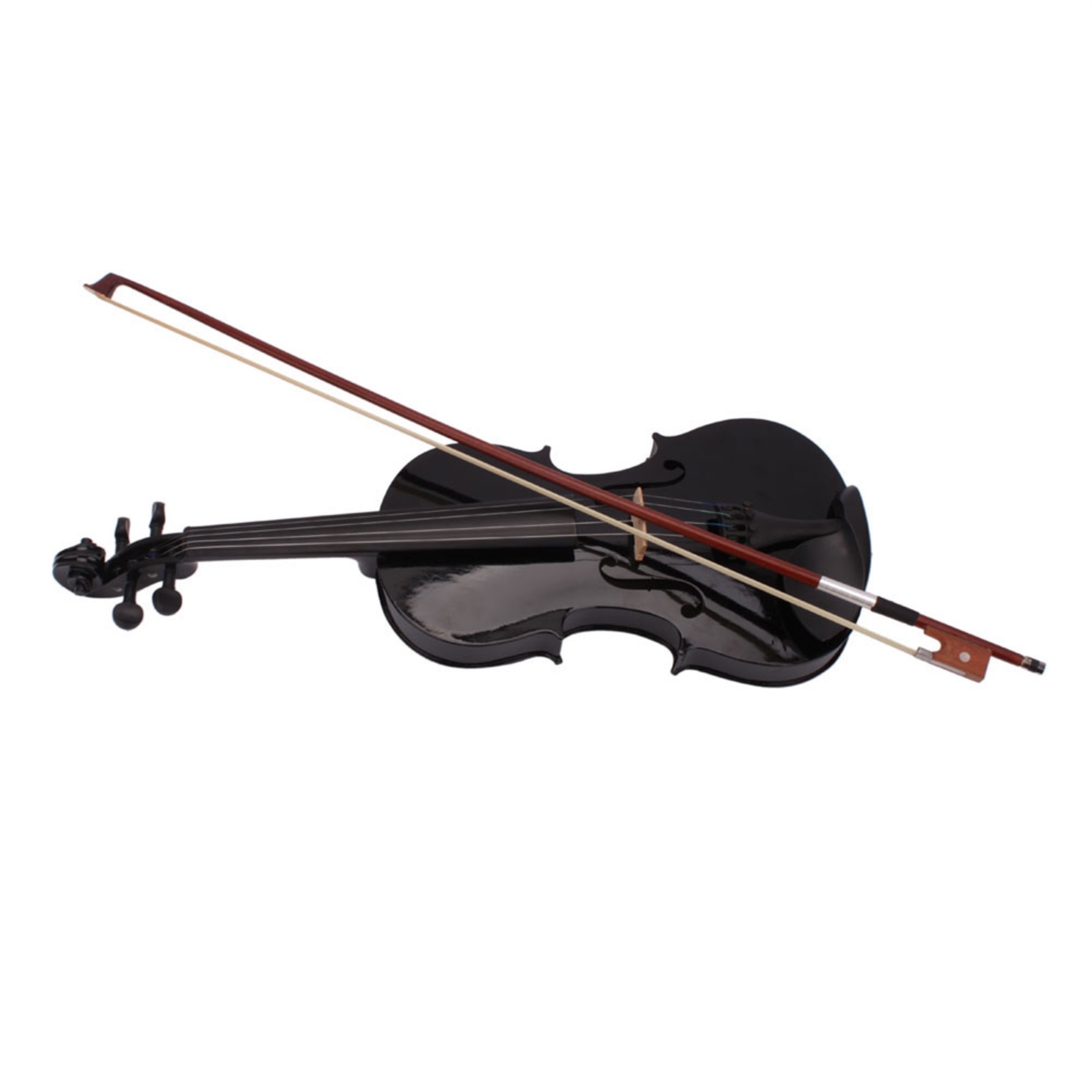Violín acústico negro - Imagen 4