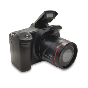 Cámara digital con teleobjetivo HD y grabadora DV portátil