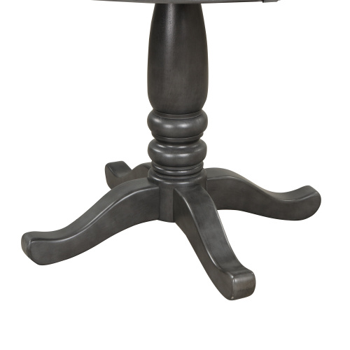 Orisfur. Juego de mesa y sillas de comedor de 5 piezas para 4 personas, mesa de madera maciza para cocina con 4 sillas. - Imagen 3