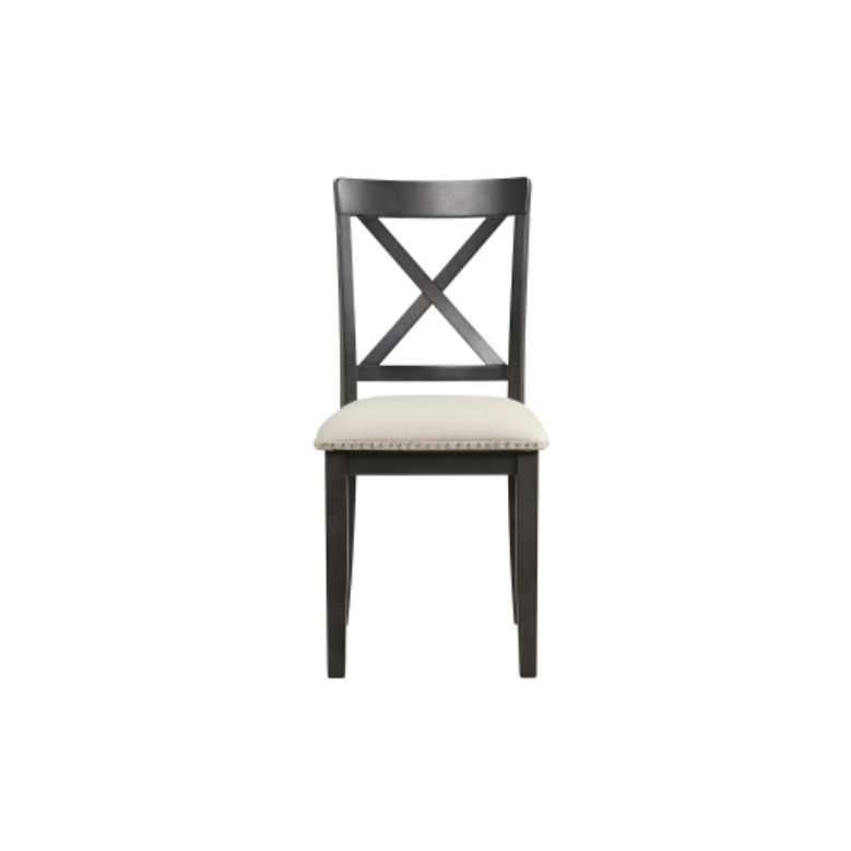 Orisfur. Juego de mesa y sillas de comedor de 5 piezas para 4 personas, mesa de madera maciza para cocina con 4 sillas. - Imagen 9