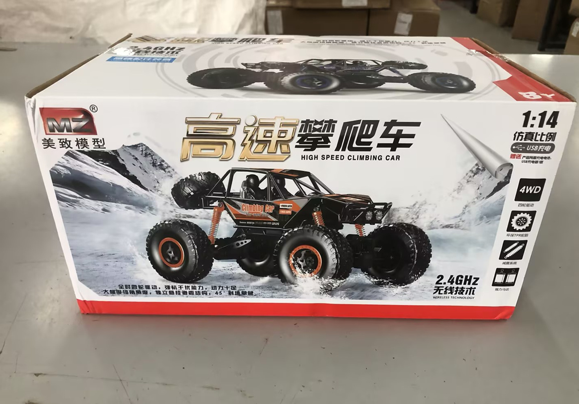 Coche RC 4x4 con control remoto, vehículo de alta velocidad de 2,4 GHz, juguete eléctrico RC, camión, buggy todoterreno, juguetes para niños, regalos sorpresa - Imagen 4